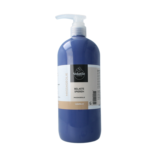 Volatile Massageolie belaste spieren 1.00 Liter