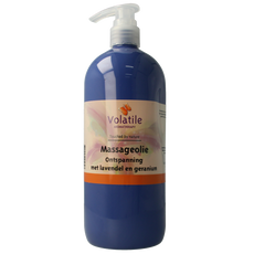 Volatile Massageolie ontspanning lavendel geranium 1 Liter