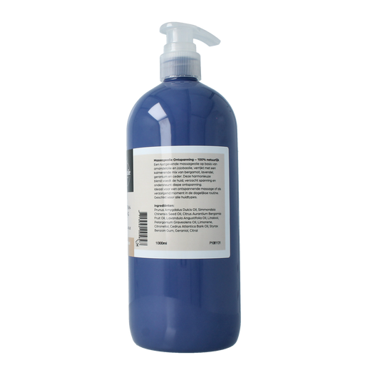 Volatile Massageolie ontspanning lavendel geranium 1.00 Liter
