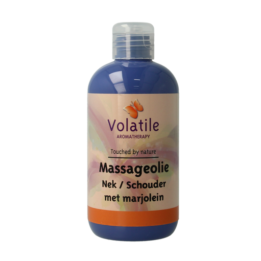 Volatile Massageolie nek en schouder marjolein 250 Milliliter
