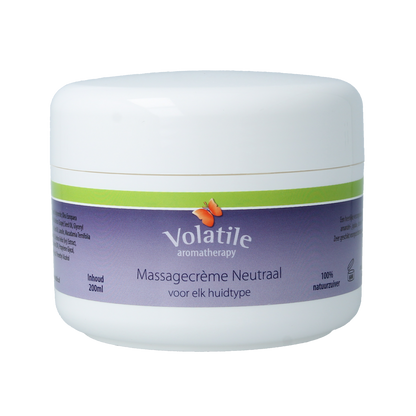 Volatile Massagecreme neutraal 200.00 Milliliter