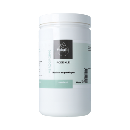 Volatile Rode klei 500.00 Gram