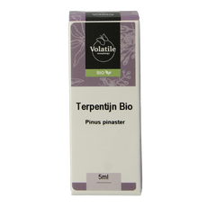 Volatile Terpentijn bio 5.00 Milliliter