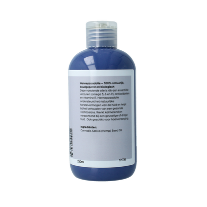 Volatile Hennepzaadolie koud geperst 250.00 Milliliter
