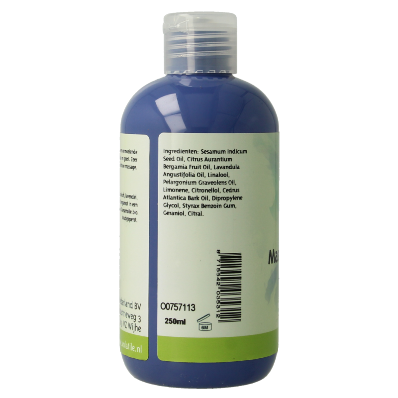 Volatile Massageolie sesam ontspanning 250 Milliliter