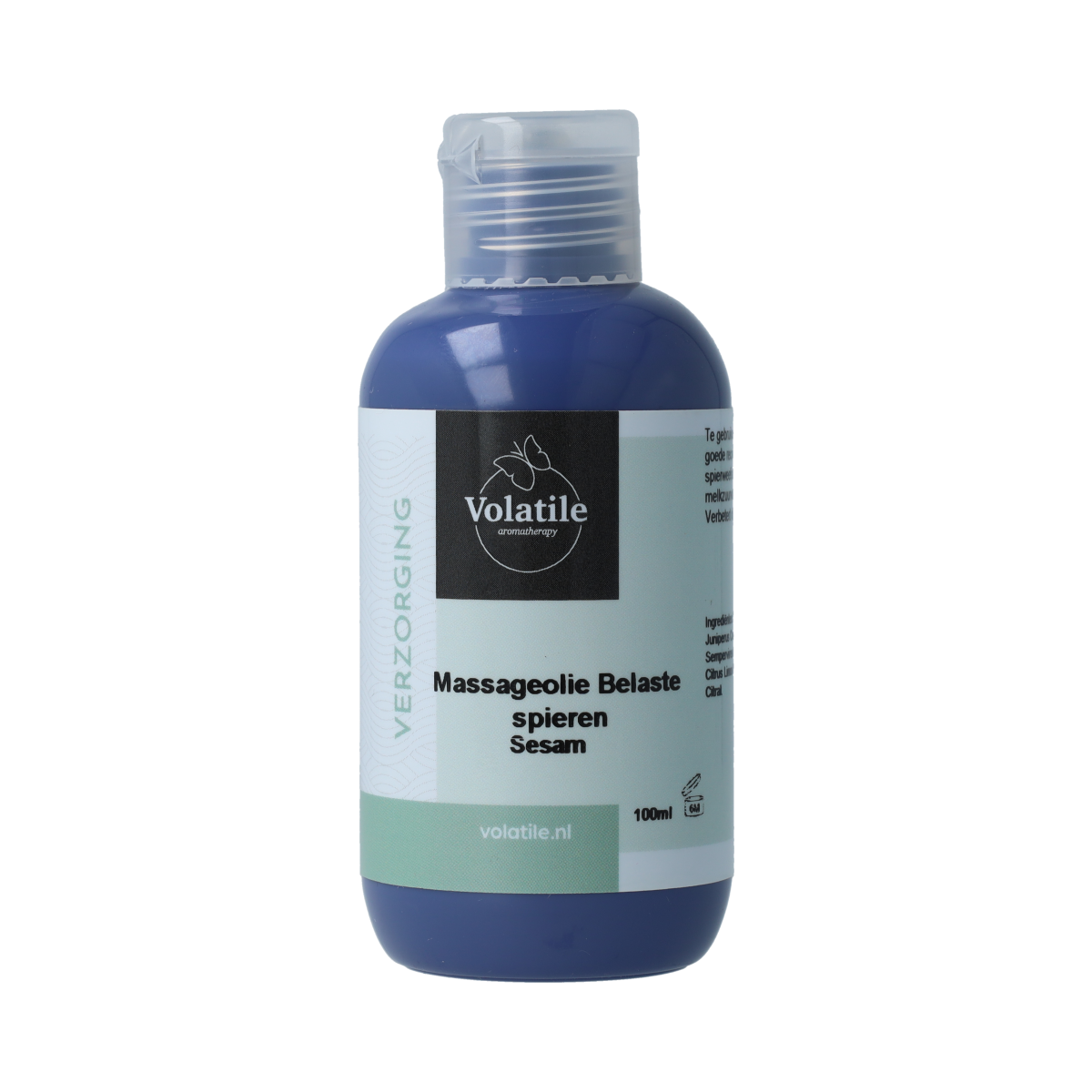 Volatile Massageolie sesam belaste spieren 100.00 Milliliter