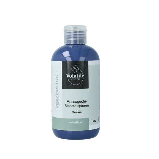 Volatile Massageolie sesam belaste spieren 250.00 Milliliter