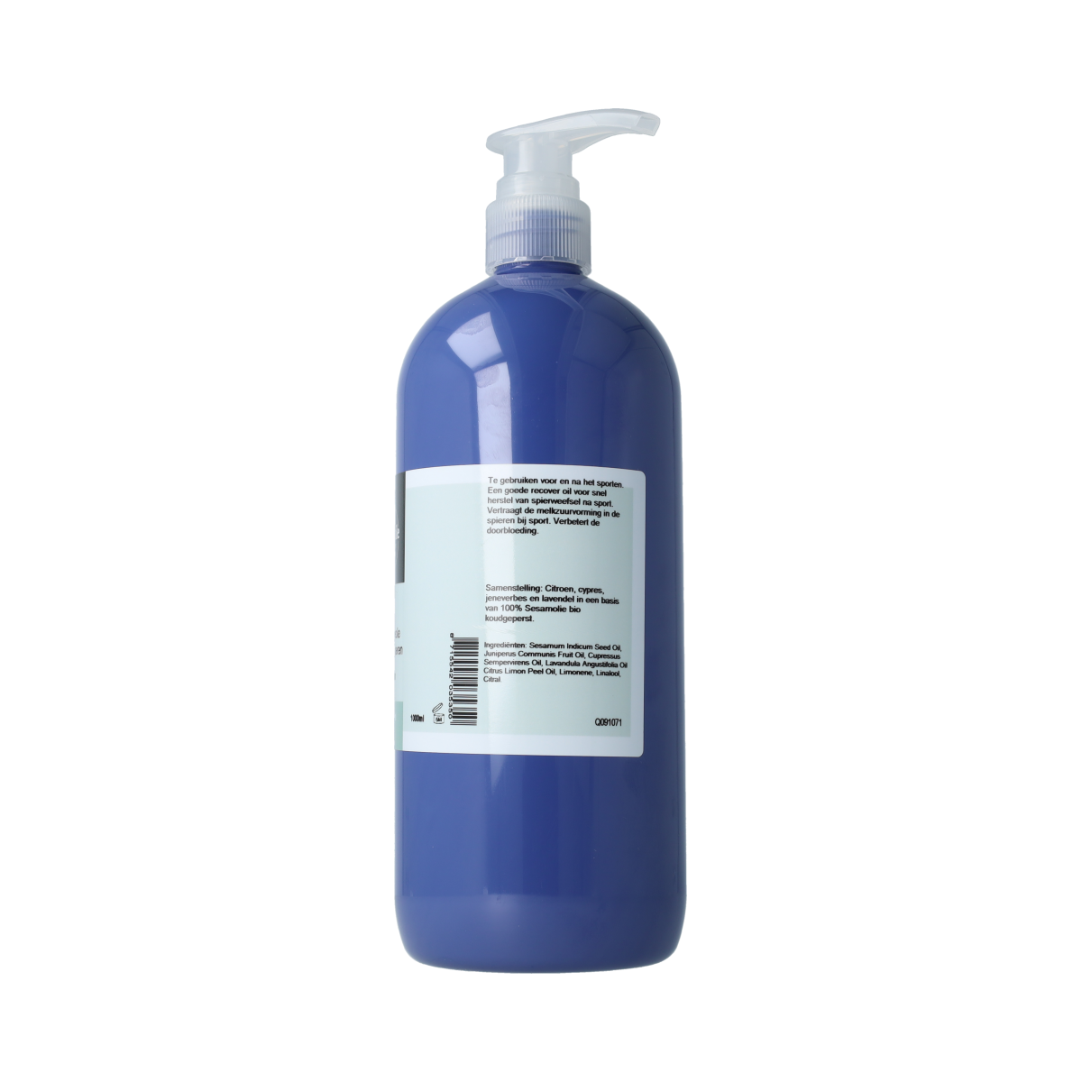 Volatile Massageolie sesam belaste spieren 1000.00 Milliliter