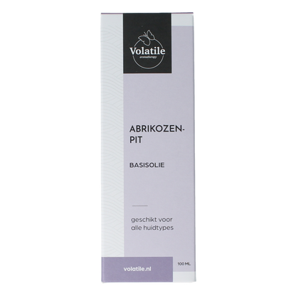 Volatile Abrikozenpit basisolie glazen fles 100.00 Milliliter