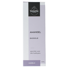 Volatile Amandel basisolie glazen fles 100 Milliliter