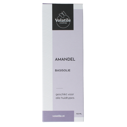 Volatile Amandel basisolie glazen fles 100.00 Milliliter