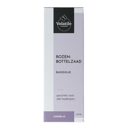 Volatile Rozenbottelzaad basisolie  glazen fles 100.00 Milliliter