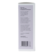 Volatile Kokos koudgeperst basisolie bio glazen fles 100.00 Milliliter