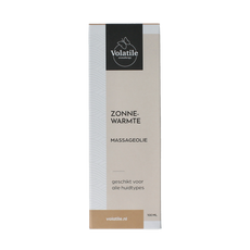 Volatile Massageolie zonnewarmte glas met pomp 100.00 Milliliter