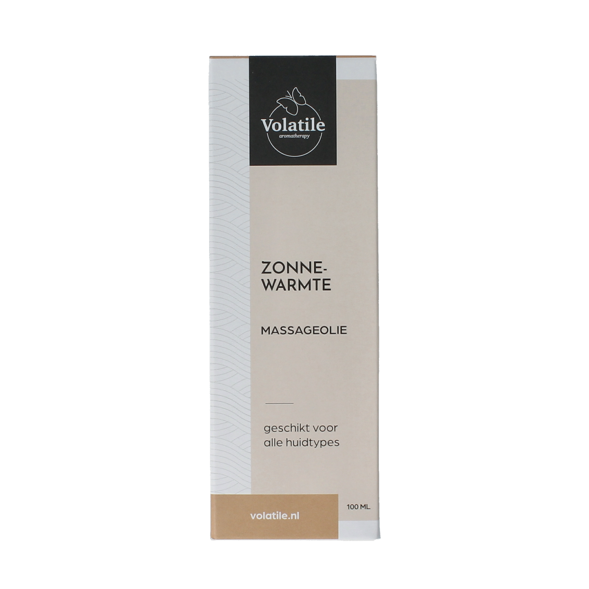 Volatile Massageolie zonnewarmte glas met pomp 100.00 Milliliter