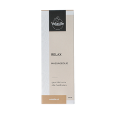 Volatile Massageolie relax glas met pomp 100.00 Milliliter