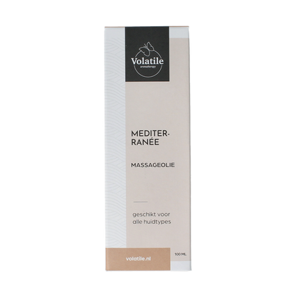 Volatile Massageolie mediterranee glas met pomp 100.00 Milliliter