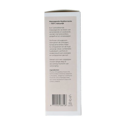 Volatile Massageolie mediterranee glas met pomp 100.00 Milliliter
