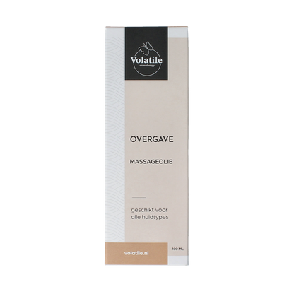 Volatile Massageolie overgave glas met pomp 100.00 Milliliter