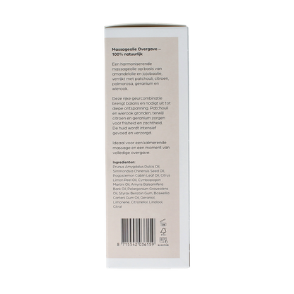 Volatile Massageolie overgave glas met pomp 100.00 Milliliter