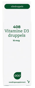 AOV 408 Vitamine D3 druppels 10mcg 25 Milliliter