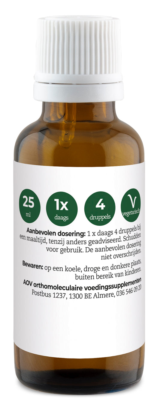 AOV 408 Vitamine D3 druppels 10mcg 25.00 Milliliter