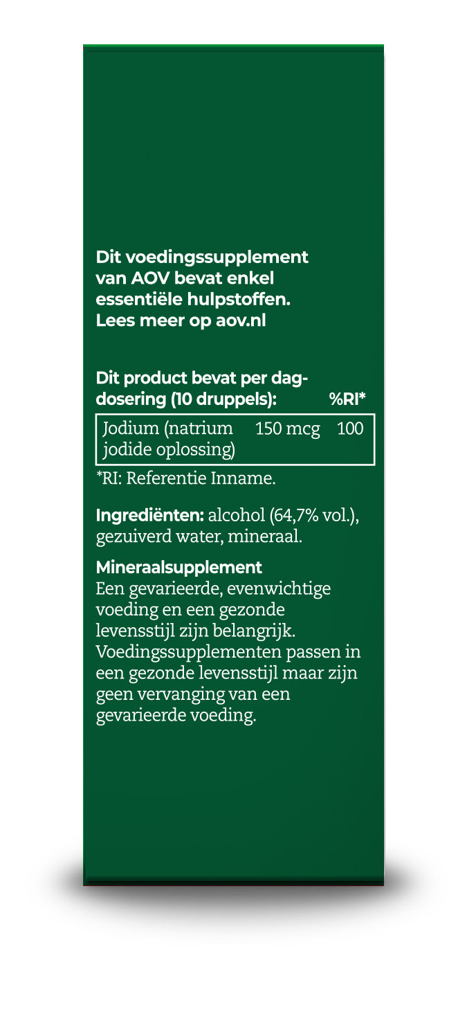 AOV 580 Jodium nascent 150mcg 15 Milliliter