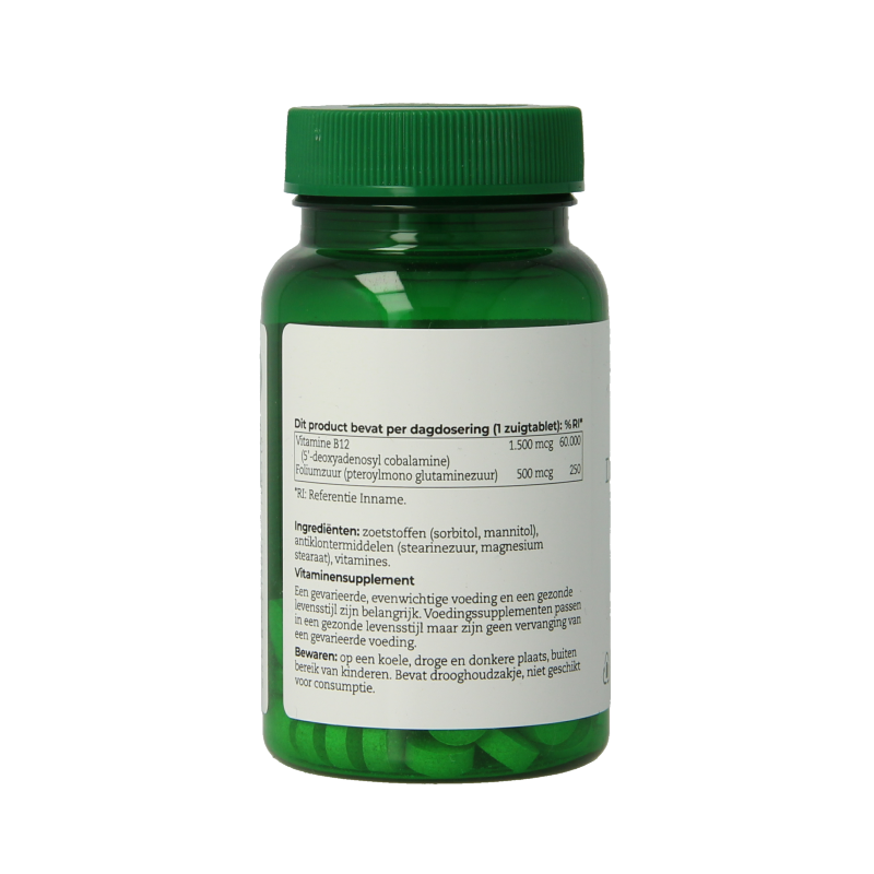 AOV 251 Dibencozide & foliumzuur 60 Zuigtabletten