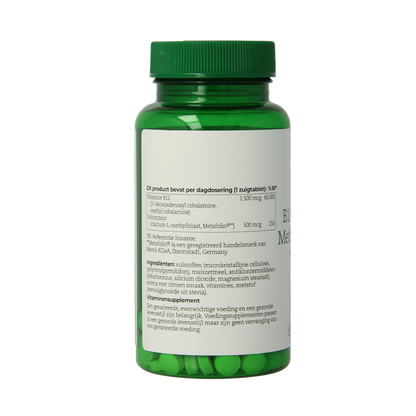 AOV 254 B12 Adenosyl & methylcobalamine 120.00 Zuigtabletten