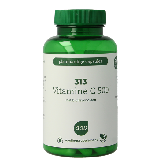 AOV 313 Vitamine C 500 90.00 Vegetarische capsules