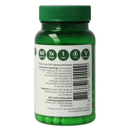 AOV 402 Vitamine D3 25mcg 60.00 Vegetarische capsules