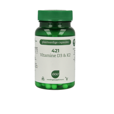 AOV 421 Vitamine D3 & K2 60.00 Vegetarische capsules