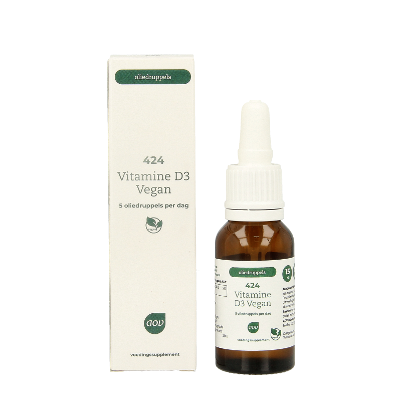 AOV 424 Vitamine D3 25mcg vegan 15 Milliliter
