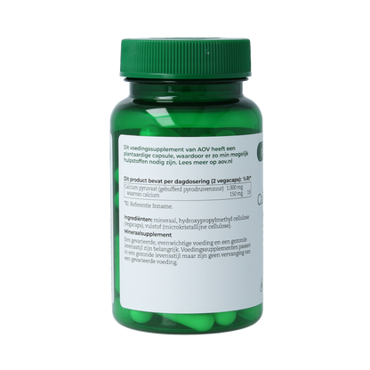 AOV 502 Calcium pyruvaat 60.00 Vegetarische capsules