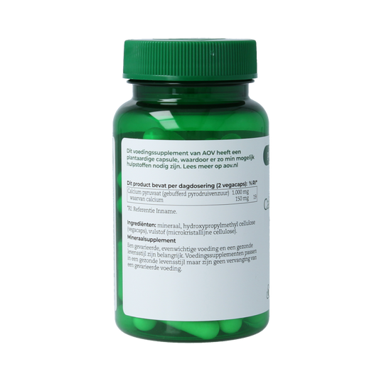 AOV 502 Calcium pyruvaat 60 Vegetarische capsules