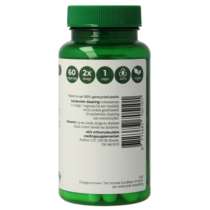 AOV 510 Magnesium bisglycinaat 60.00 Vegetarische capsules