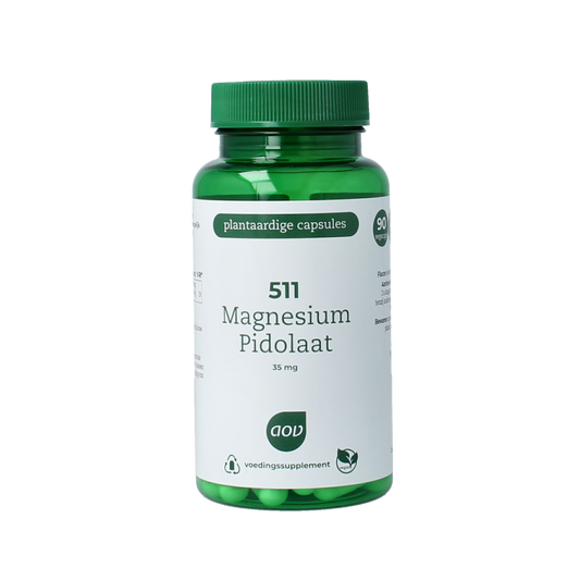 AOV 511 Magnesium pidolaat 90.00 Vegetarische capsules