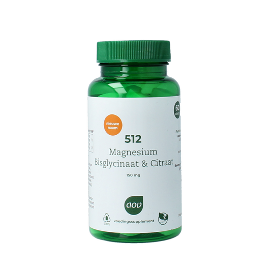 AOV 512 Magnesium AC & citraat 150mg 60.00 Tabletten