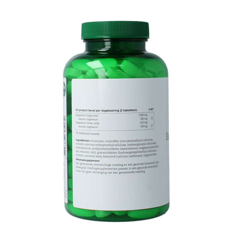 AOV 513 Magnesium bisglycinaat & citraat 150mg 180 Tabletten