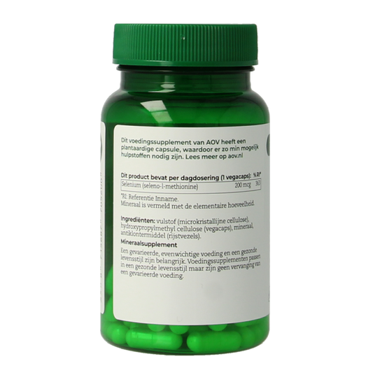 AOV 520 Selenium 200mcg 60 Vegetarische capsules
