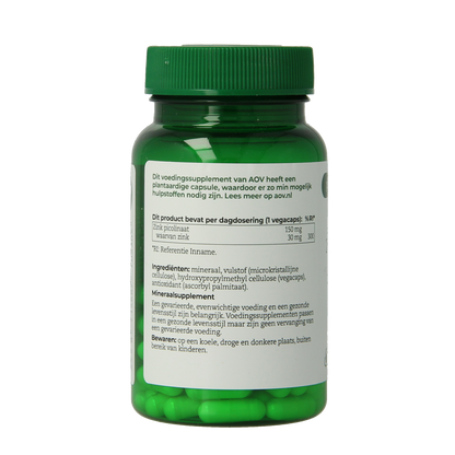 AOV 530 Zink picolinaat 60.00 Vegetarische capsules