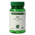 AOV 531 Zink citraat 15mg 60 Vegetarische capsules