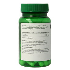 AOV 531 Zink citraat 15mg 60.00 Vegetarische capsules