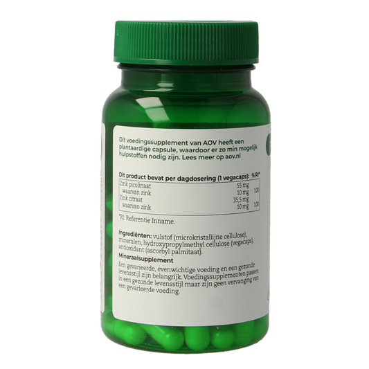 AOV 533 Zink mix 60 Vegetarische capsules