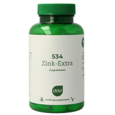 AOV 534 Zink extra 90.00 Zuigtabletten