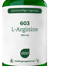 AOV 603 L-arginine 90.00 Vegetarische capsules