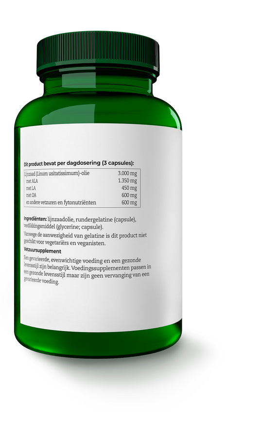 AOV 722 Lijnzaadolie 90 Capsules