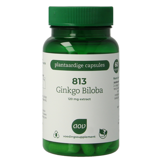 AOV 813 Ginkgo biloba extract 60 Vegetarische capsules