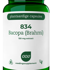 AOV 834 Bacopa (brahmi) 150mg 60.00 Vegetarische capsules