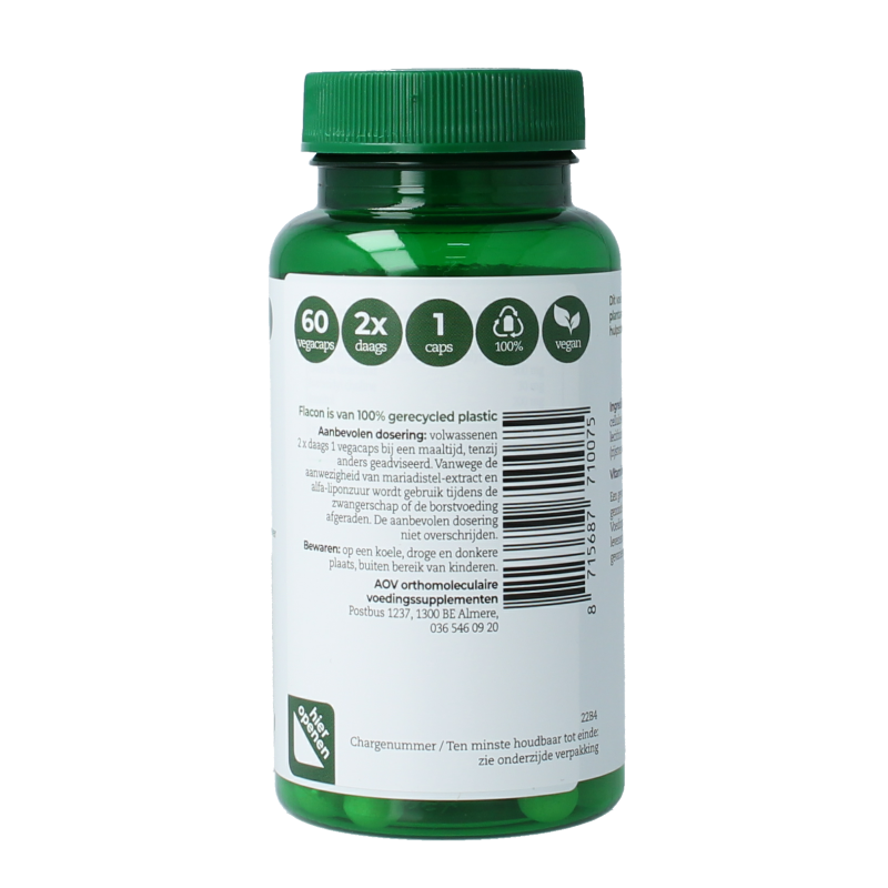AOV 1007 Levernorm 60 Vegetarische capsules
